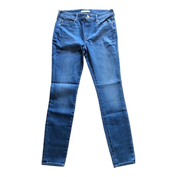 Fidelity Sola NWT Mid Rise Raw Edge Step Hem Ankle Jeans, Perfidia Wash, 28 - Picture 1 of 14